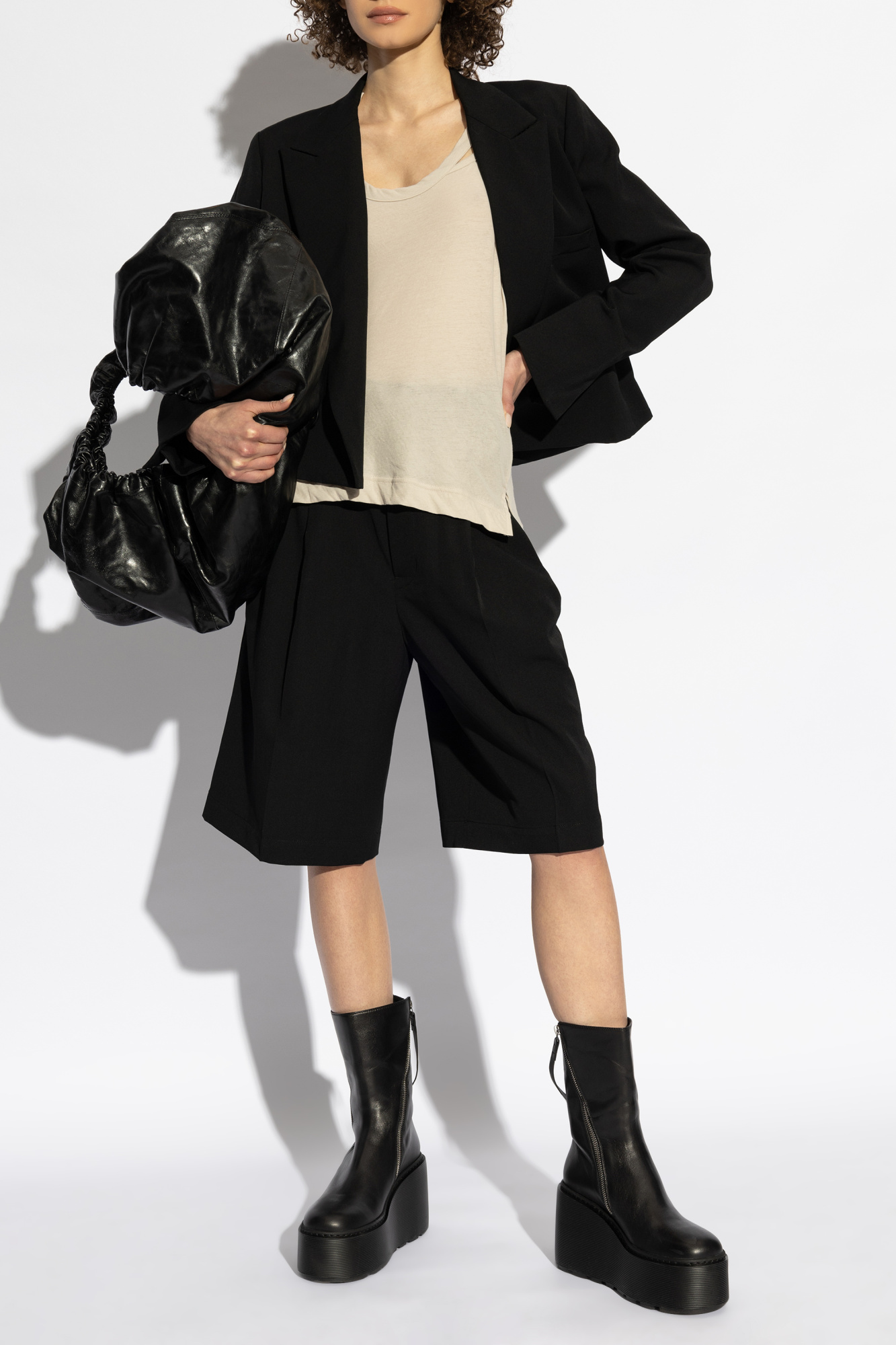 Yohji Yamamoto Wool shorts | Women's Clothing | Vitkac Yohji Yamamoto Wool shorts | Women's Clothing | Vitkac